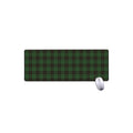 Green Black And Red Tartan Pattern Print Extended Mouse Pad