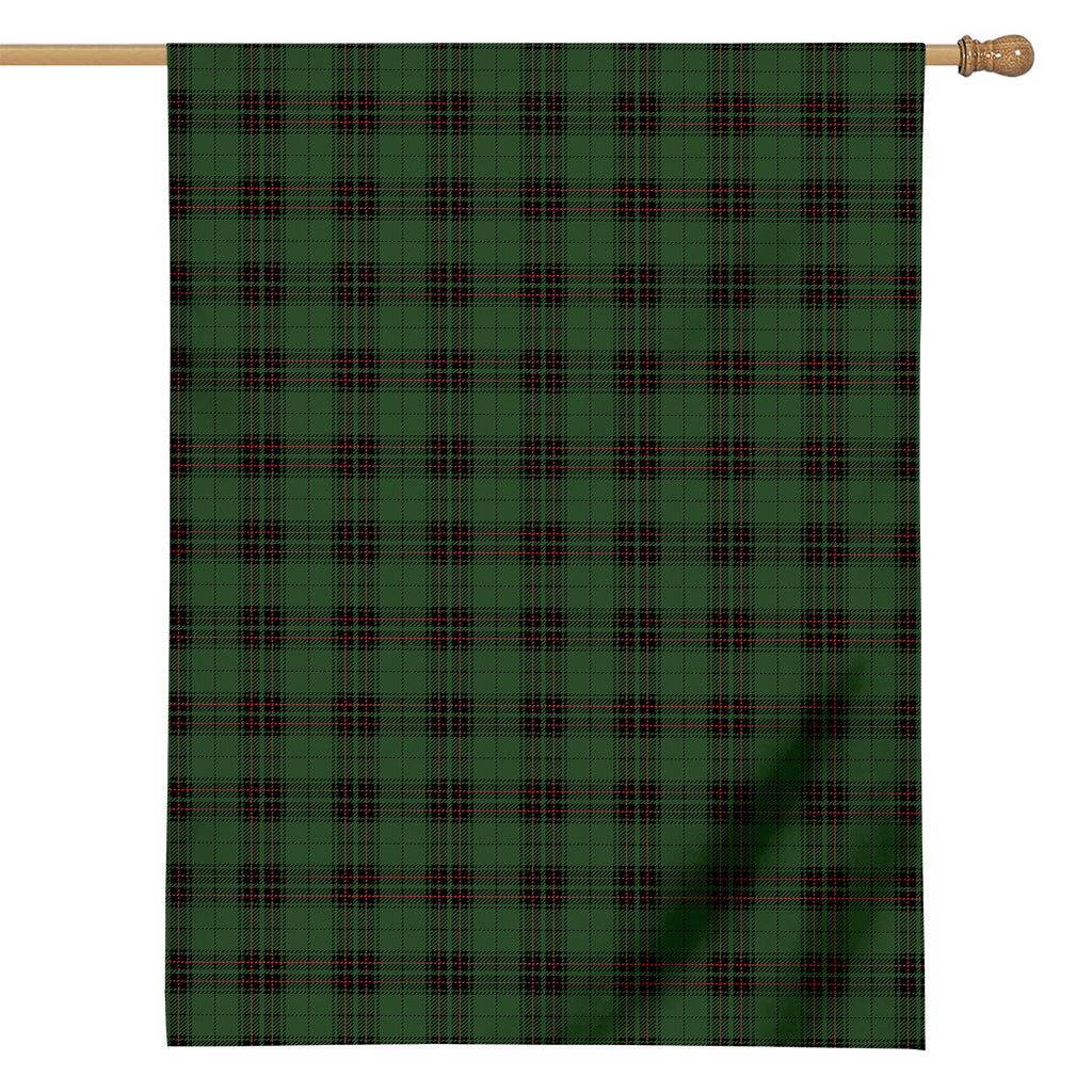 Green Black And Red Tartan Pattern Print House Flag