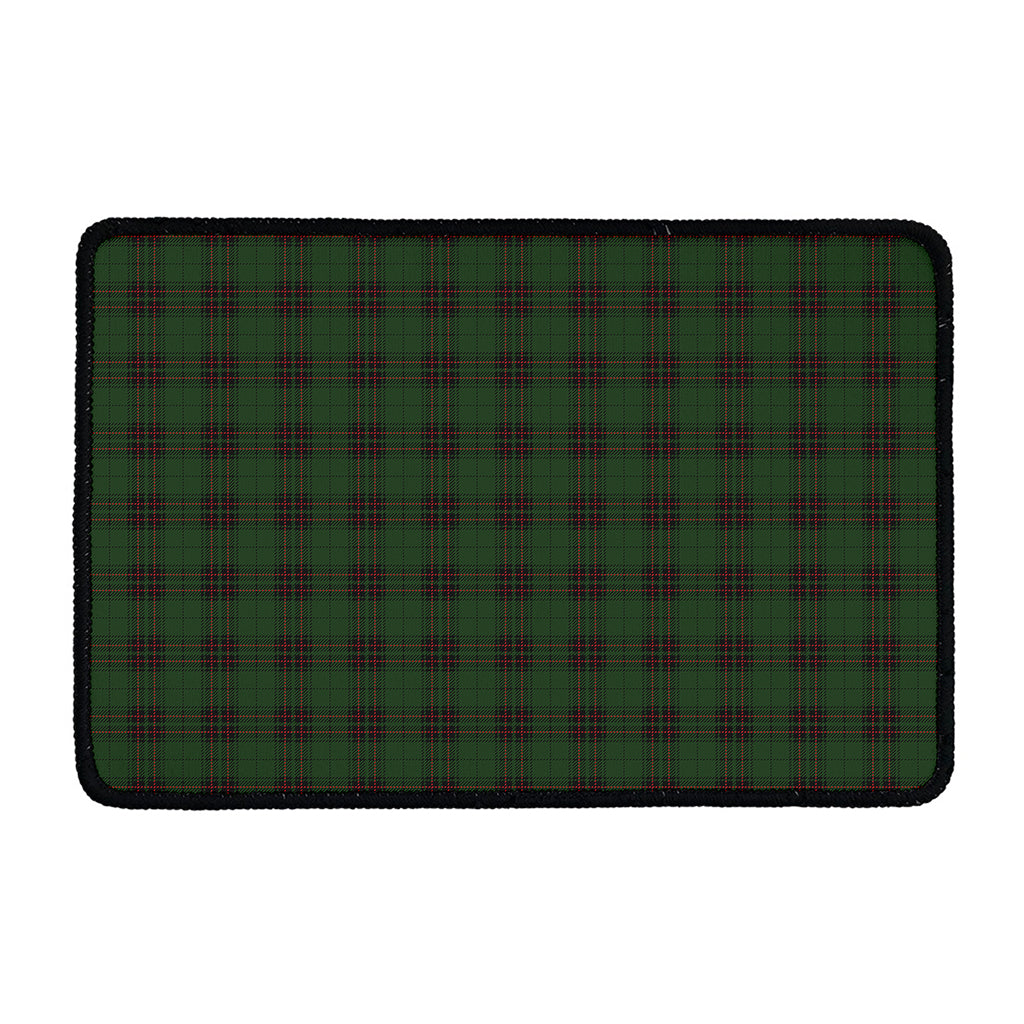 Green Black And Red Tartan Pattern Print Kitchen Mat