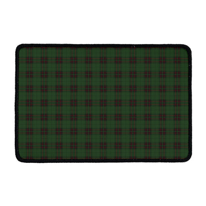 Green Black And Red Tartan Pattern Print Kitchen Mat