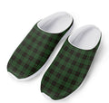 Green Black And Red Tartan Pattern Print Mesh Casual Shoes