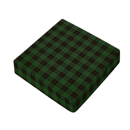 Green Black And Red Tartan Pattern Print Outdoor Seat Cushion Cover