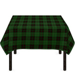 Green Black And Red Tartan Pattern Print Tablecloth