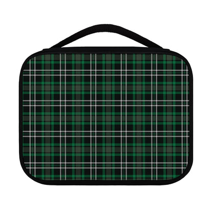 Green Black And White Tartan Print Classic Bible Case