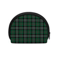 Green Black And White Tartan Print Coin Purse
