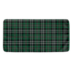 Green Black And White Tartan Print Towel