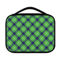 Green Blue And White Plaid Pattern Print Classic Bible Case