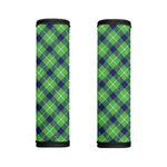 Green Blue And White Plaid Pattern Print Handle Covers