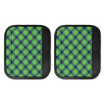 Green Blue And White Plaid Pattern Print Handle Covers