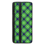 Green Blue And White Plaid Pattern Print Refrigerator Handle Covers