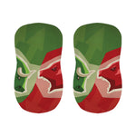 Green Bull And Red Bear Stock Print Bar Stool Covers