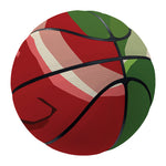 Green Bull And Red Bear Stock Print Basketball
