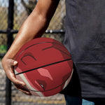 Green Bull And Red Bear Stock Print Basketball