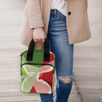 Green Bull And Red Bear Stock Print Bible Tote Bag