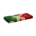 Green Bull And Red Bear Stock Print Piano Keyboard Cover