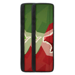 Green Bull And Red Bear Stock Print Refrigerator Handle Covers