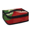 Green Bull And Red Bear Stock Print Small Lunch Bag