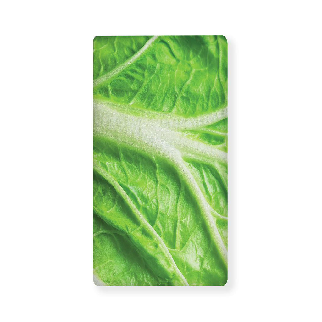Green Cabbage Leaf Print Baby Crib Sheet