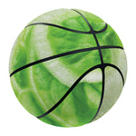 Green Cabbage Leaf Print Basketball