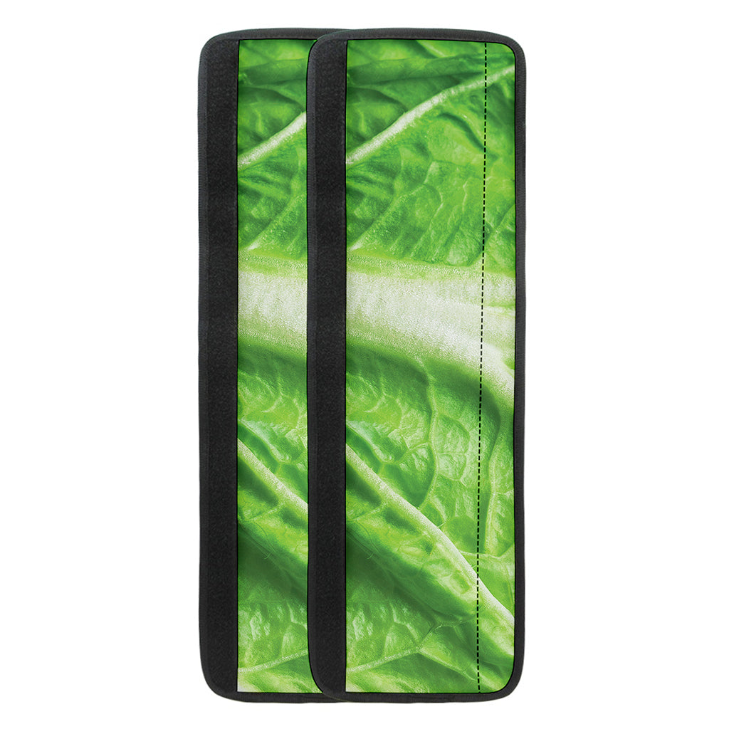 Green Cabbage Leaf Print Refrigerator Handle Covers