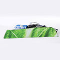 Green Cabbage Leaf Print Sports Towel