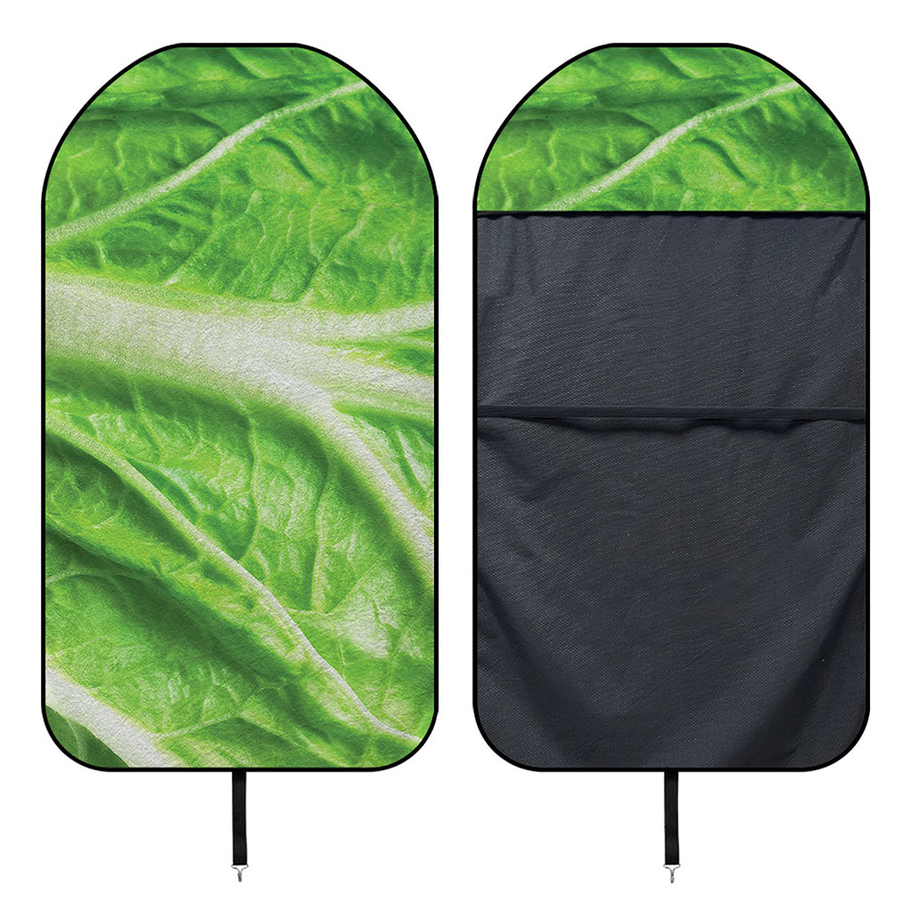 Green Cabbage Leaf Print Waterproof Car Seat Cover