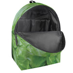 Green Cabbage Print Backpack