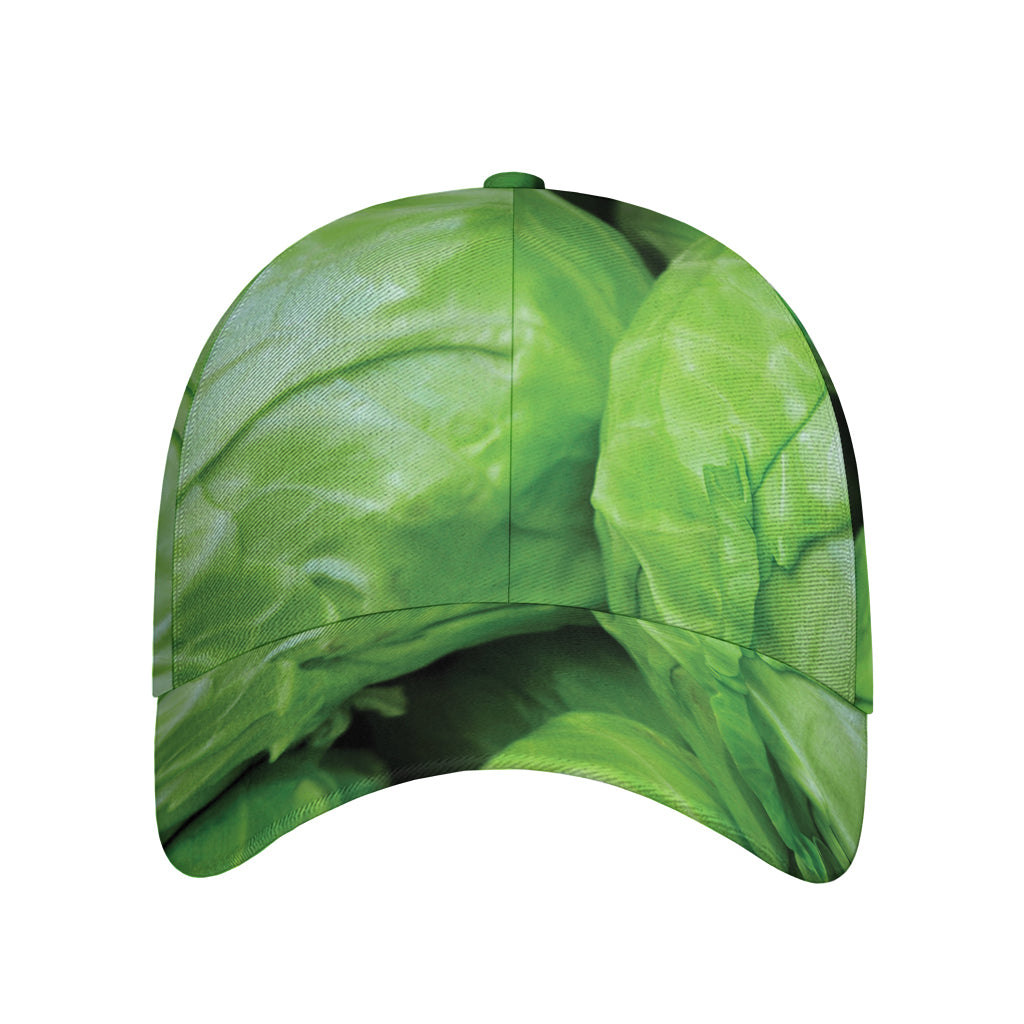 Green Cabbage Print Baseball Cap
