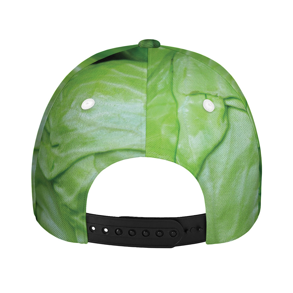 Green Cabbage Print Baseball Cap