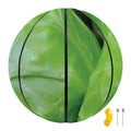 Green Cabbage Print Basketball