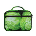 Green Cabbage Print Briefcase Bible Bag