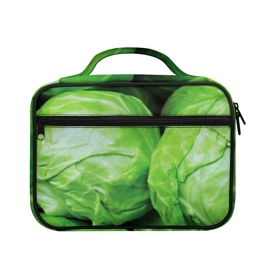 Green Cabbage Print Briefcase Bible Bag