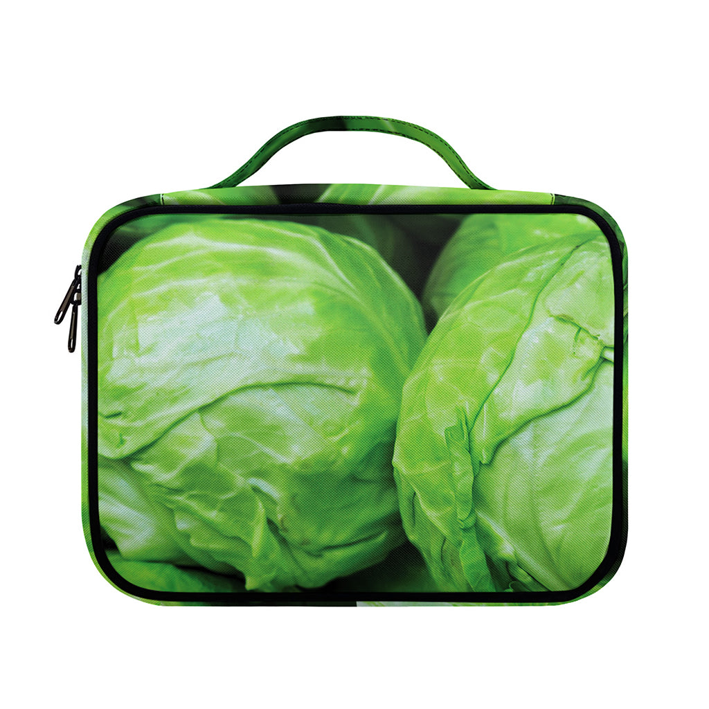 Green Cabbage Print Briefcase Bible Bag