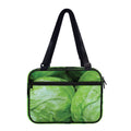 Green Cabbage Print Double Strap Bible Bag