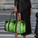 Green Cabbage Print Duffle Bag