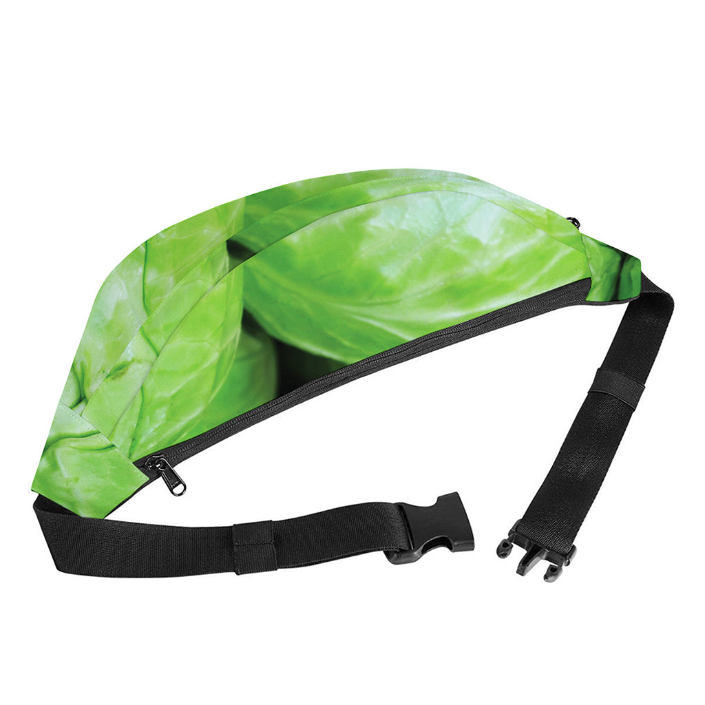 Green Cabbage Print Fanny Pack