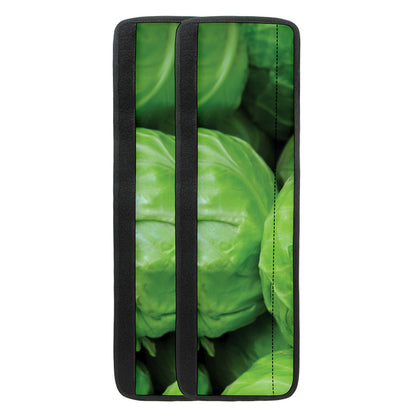 Green Cabbage Print Refrigerator Handle Covers