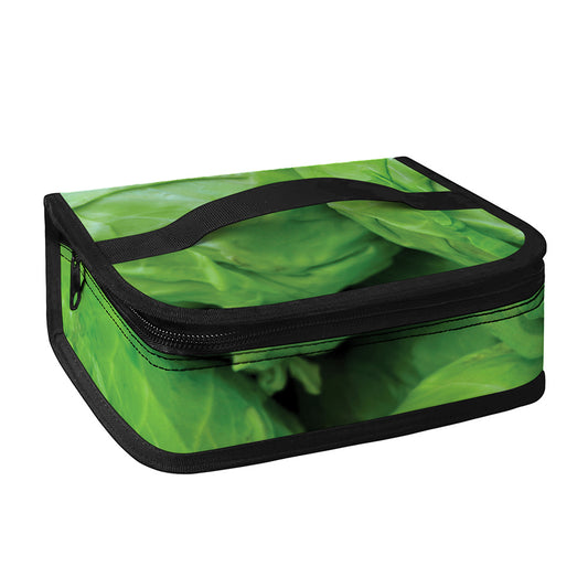 Green Cabbage Print Small Lunch Bag
