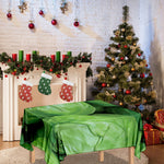 Green Cabbage Print Tablecloth
