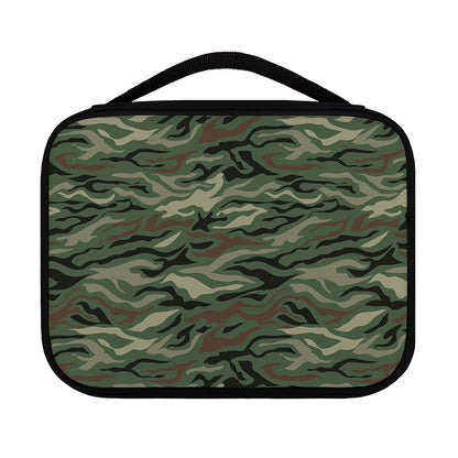 Green Camo Zebra Pattern Print Classic Bible Case