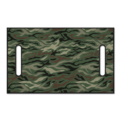 Green Camo Zebra Pattern Print Golf Cart Seat Cover