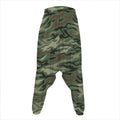 Green Camo Zebra Pattern Print Hammer Pants