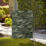 Green Camo Zebra Pattern Print House Flag