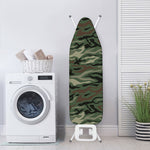 Green Camo Zebra Pattern Print Ironing Board Cover