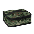 Green Camo Zebra Pattern Print Small Lunch Bag