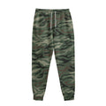 Green Camo Zebra Pattern Print Sweatpants