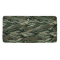 Green Camo Zebra Pattern Print Towel
