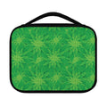 Green Cannabis Leaf Pattern Print Classic Bible Case
