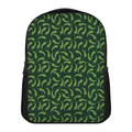 Green Chili Peppers Pattern Print Casual Backpack