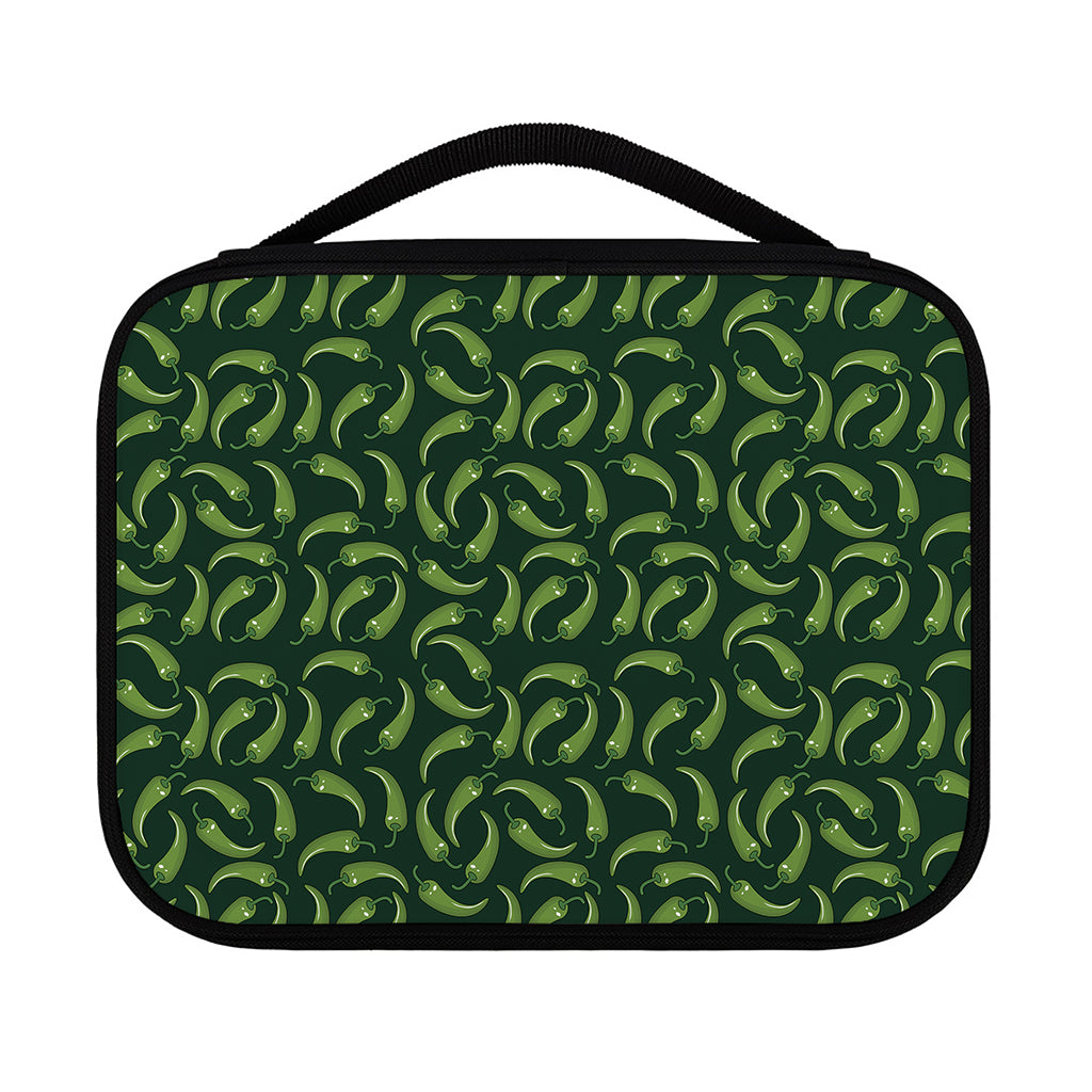 Green Chili Peppers Pattern Print Classic Bible Case